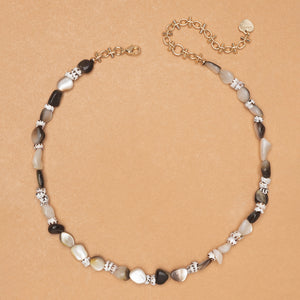 COASTAL SOUL SEASHELL & MOTHER OF PEARL NECKLACE