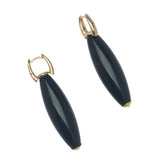 ALBA BLACK AGATE EARRINGS