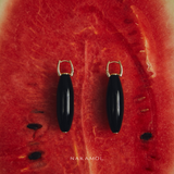 ALBA BLACK AGATE EARRINGS