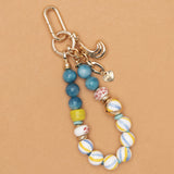 TURQUOISE BRACELET & KEYCHAN