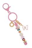 INITIAL - SUMMER BEACH KEYCHAIN