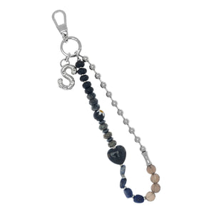 INITIAL- SAFE IN HER STRENGHT KEYCHAIN