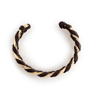 DARK BROWN HALF BANGLE [FW24]