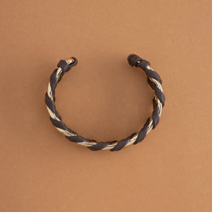 DARK BROWN HALF BANGLE [FW24]
