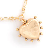 GOLD HEART PENDANT NECKLACE [FW24]