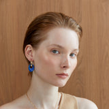 LAPIS DISC EARRINGS [FW24-D]