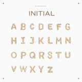 INITIAL - ETERNAL LOVE KEYCHAIN