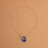 LAPIS PENDANT NECKLACE [FW24-D]