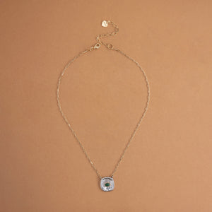 RUTILATED QUARTZ PENDANT NECKLACE [FW24-D]