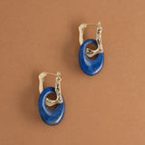 LAPIS DISC EARRINGS [FW24-D]