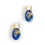 LAPIS DISC EARRINGS [FW24-D]