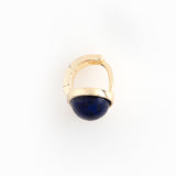 LAPIS LAZULI JELLY STUD EARRINGS [FW24-D]