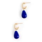 LAPIS C-HOOK EARRINGS [FW24-D]