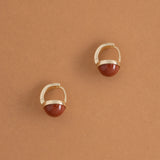 JASPER JELLY STUD EARRINGS [FW24-D]