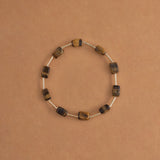 TIGER EYE STONE BEAD STRETCHY BRACELET [FW24-D]