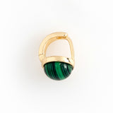 MALACHITE JELLY STUD EARRINGS [FW24-D]