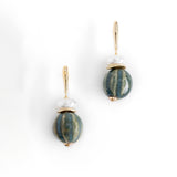 BLUE STONE DROP EARRINGS [FW24]