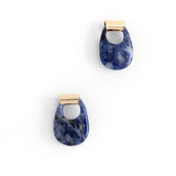 SODALITE GEOMETRICAL EARRINGS [FW24]