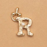 CRARM ALPHABET AND PEARL "R"(SMALL SIZE)