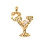 CRARM ALPHABET AND PEARL "Y"(SMALL SIZE)