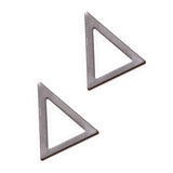 RHODIUM GRACE DROP EARRINGS