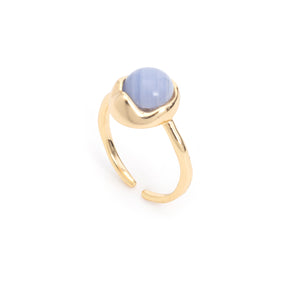 PERIWINKLE GOLD RING