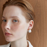 WHITE PEARL EARRINGS