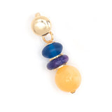 MIXED CRYSTAL DROP EARRINGS