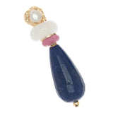 BULE LOTUS SPIRIT DROP EARRINGS (PRE ORDER 30 DAY)