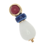 WHITE LOTUS SPIRIT DROP EARRINGS (PRE ORDER 30 DAY)