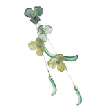 AMAZONITE BLOOM STATEMENT EARRINGS (PRE-ORDER TAKES 15 DAYS)