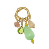 MIXED STONE SUMMER BLOOM EARRINGS (PRE-ORDER TAKES 15 DAYS)