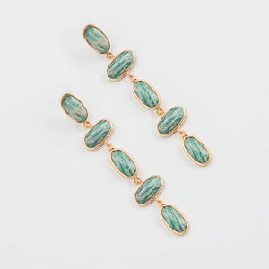 AMAZONITE EARRINGS