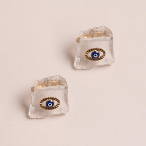 ต่างหูคริสตัล HAMSA