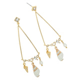 GOLDEN GRACE DROP EARRINGS