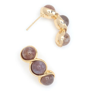 TRIPLE NUDE EARRINGS