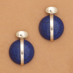 LAPIS LUNAR EARRINGS