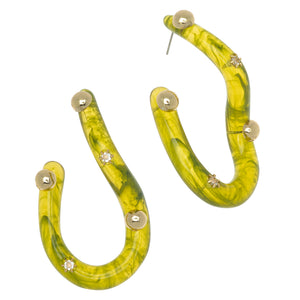LUNAKITE BLOOM EARRINGS (PRE-ORDER TAKES 15 DAYS)