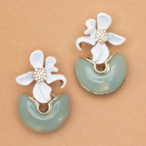 AMAZONITE BLOOM EARRINGS (PRE-ORDER TAKES 15 DAYS)