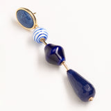 LAPIS NOIR GEMSTONE EARRINGS