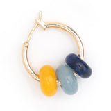 SUNSET BEAD GOLD EARRINGS