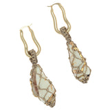 GOLDEN SHELL MUSE DROP EARRINGS (PRE-ORDER TAKES 15 DAYS)