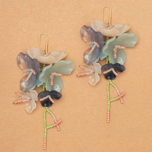 ÉCLAT BLOOM STATEMENT EARRINGS (PRE-ORDER TAKES 15 DAYS)