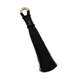 MIDNIGHT BLACK TASSEL EARRINGS (PRE-ORDER TAKES 30 DAYS)