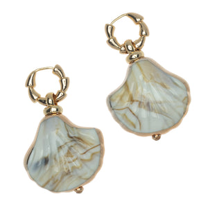ABALONE SHELL EARRINGS (PRE-ORDER TAKES 15 DAYS)