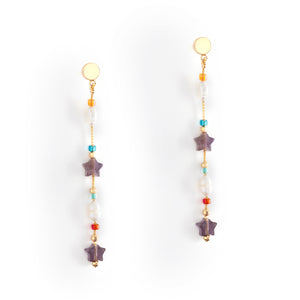 HAPPY STAR-TIN EARRINGS