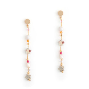 HAPPY STAR-TIN EARRINGS