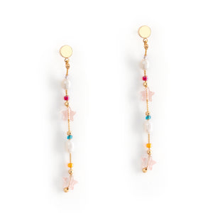 HAPPY STAR-TIN EARRINGS