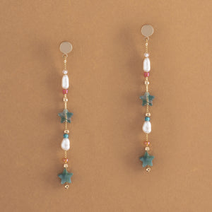 HAPPY STAR-TIN EARRINGS