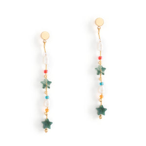 HAPPY STAR-TIN EARRINGS